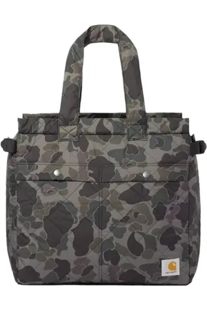 Carhartt Torebki, Mężczyzna, Szary, ONE SIZE, Camo Duck Grey Torba Podróżna