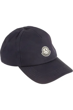 Moncler Akcesoria, Mężczyzna, Niebieski, ONE SIZE, Czapka baseballowa na stylową głowę