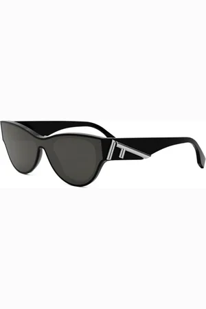 Fendi Akcesoria, unisex, Czarny, ONE SIZE, Stylowe okulary przeciwsłoneczne dla twojego looku