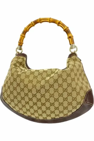 Gucci Pre-owned, Kobieta, brązowy, ONE SIZE, Pre-owned Canvas gucci-bags