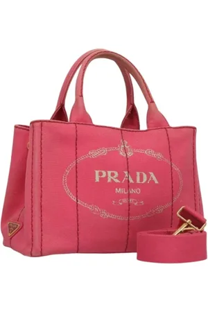 Prada Pre-owned, Kobieta, Różowy, ONE SIZE, Pre-owned Canvas prada-bags