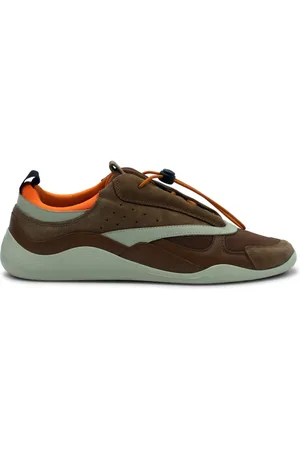 vic matiè Buty, Kobieta, brązowy, 38 EU, Skóra, Ondina sneakers Skóra/Ecru/Pomarańczowy
