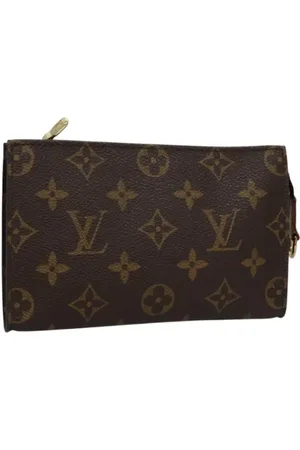 LOUIS VUITTON Pre-owned, Kobieta, brązowy, ONE SIZE, Skóra, Pre-owned Canvas pouches