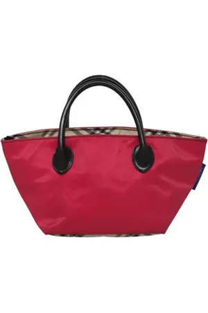Burberry Pre-owned, Kobieta, Różowy, ONE SIZE, Nylon, Pre-owned Nylon handbags