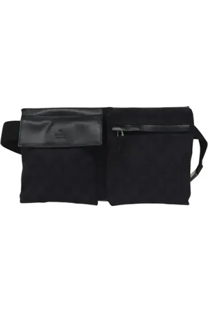 Gucci Pre-owned, Kobieta, Czarny, ONE SIZE, Skóra, Pre-owned Canvas crossbody-bags
