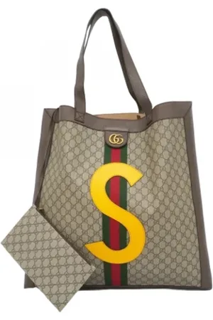 Gucci Pre-owned, Kobieta, brązowy, ONE SIZE, Pre-owned Plastic gucci-bags