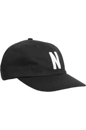 Norse projects Akcesoria, unisex, Czarny, ONE SIZE, Futro Twill Czapka sportowa