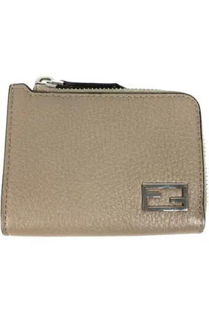 Fendi Pre-owned, Mężczyzna, Beżowy, ONE SIZE, Skóra, Pre-owned Leather fendi-bags