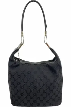 Gucci Pre-owned, Kobieta, Czarny, ONE SIZE, Pre-owned Canvas gucci-bags