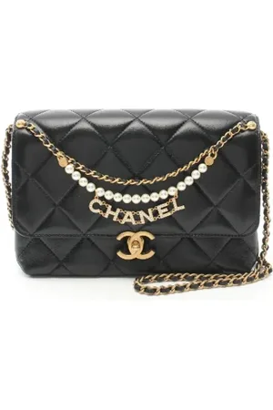 CHANEL Pre-owned, Kobieta, Czarny, ONE SIZE, Skóra, Pre-owned Leather crossbody-bags