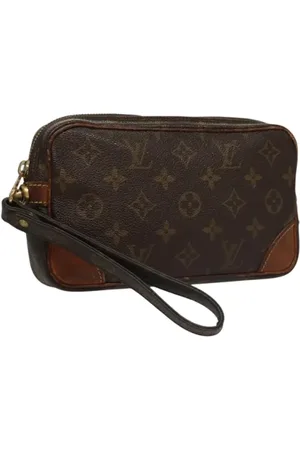 LOUIS VUITTON Pre-owned, Kobieta, brązowy, ONE SIZE, Skóra, Pre-owned Canvas clutches