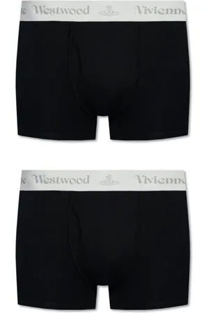 Vivienne Westwood Bielizna, Mężczyzna, Czarny, S, Szare Boxerki z Paskiem