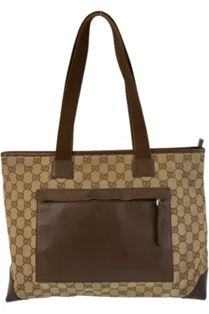 Gucci Pre-owned, Kobieta, brązowy, ONE SIZE, Skóra, Pre-owned Canvas gucci-bags