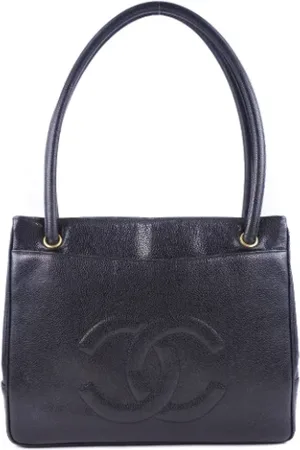 CHANEL Pre-owned, Kobieta, Czarny, ONE SIZE, Skóra, Pre-owned Leather totes