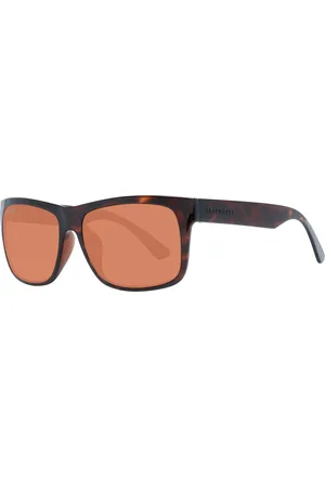 Serengeti Akcesoria, unisex, brązowy, ONE SIZE, Brązowe Unisex Okulary Przeciwsłoneczne Styl prostokątny