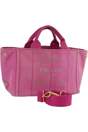 Prada Pre-owned, Kobieta, Różowy, ONE SIZE, Pre-owned Canvas prada-bags
