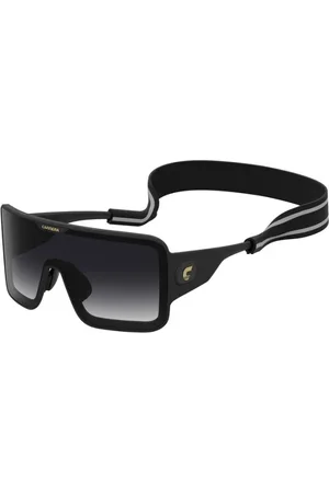 Carrera Akcesoria, unisex, Czarny, ONE SIZE, Matowe Czarne Okulary Przeciwsłoneczne z Ciemnoszarymi Soczewkami