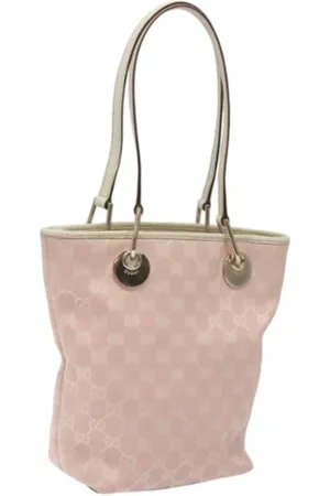 Gucci Pre-owned, Kobieta, Różowy, ONE SIZE, Skóra, Pre-owned Canvas gucci-bags
