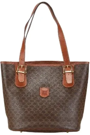 Céline Pre-owned, Kobieta, brązowy, ONE SIZE, Skóra, Pre-owned Canvas totes