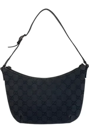Gucci Pre-owned, Kobieta, Czarny, ONE SIZE, Skóra, Pre-owned Canvas gucci-bags