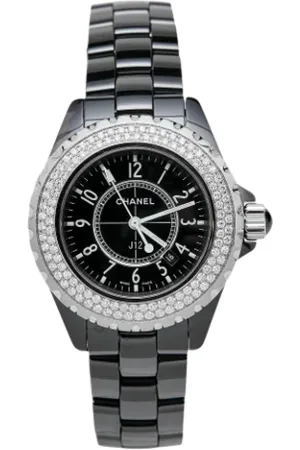 CHANEL Pre-owned, Kobieta, Czarny, ONE SIZE, Pre-owned Stainless Steel watches