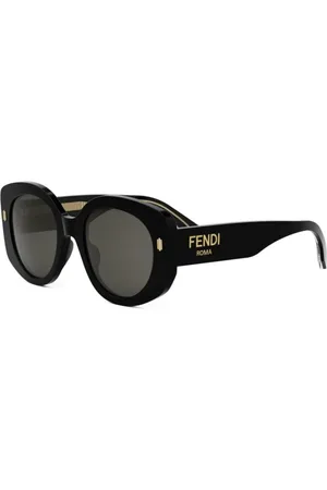 Fendi Akcesoria, unisex, Czarny, ONE SIZE, Stylowe okulary przeciwsłoneczne
