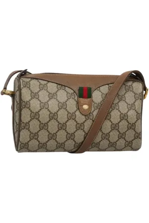 Gucci Pre-owned, Kobieta, Beżowy, ONE SIZE, Skóra, Pre-owned Leather gucci-bags