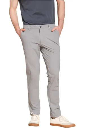 Masons Spodnie, Mężczyzna, Szary, M, Nylon, Dynamiczne Spodnie Chino Jogger z Technicznego Jersey
