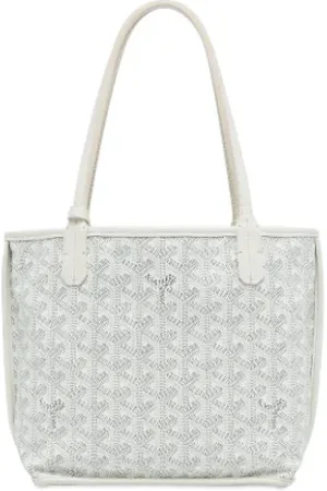 GOYARD Pre-owned, Kobieta, Biały, ONE SIZE, Skóra, Pre-owned Fabric handbags