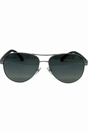CHANEL Pre-owned, Kobieta, Czarny, ONE SIZE, Pre-owned Plastic sunglasses