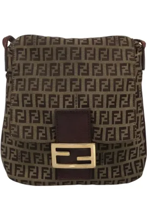 Fendi Pre-owned, Kobieta, brązowy, ONE SIZE, Skóra, Pre-owned Canvas fendi-bags