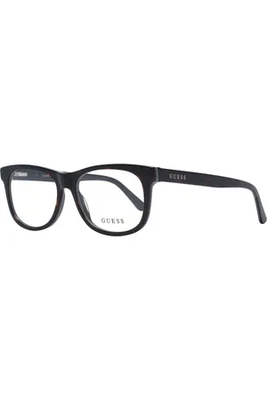 Guess Akcesoria, unisex, Czarny, ONE SIZE, Brązowe Kwadratowe Oprawki Optyczne