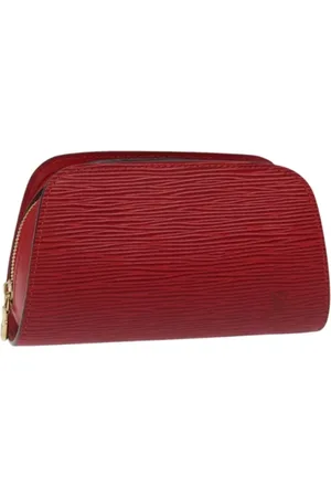 LOUIS VUITTON Pre-owned, Kobieta, Czerwony, ONE SIZE, Skóra, Pre-owned Leather pouches