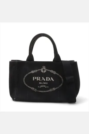 Prada Pre-owned, Kobieta, Czarny, ONE SIZE, Pre-owned Fabric prada-bags