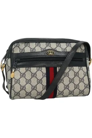 Gucci Pre-owned, Kobieta, Niebieski, ONE SIZE, Skóra, Pre-owned Leather gucci-bags