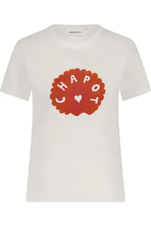 Fabienne Chapot Koszulki, Kobieta, Biały, L, Gwen T-shirt