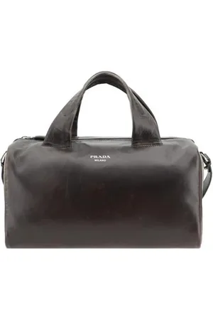 Prada Torebki, Mężczyzna, brązowy, ONE SIZE, Luksusowa Torba Podróżna z Monogramem