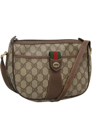 Gucci Pre-owned, Kobieta, Beżowy, ONE SIZE, Skóra, Pre-owned Leather gucci-bags