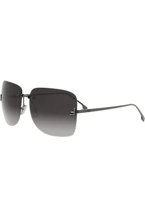 Fendi Akcesoria, unisex, Szary, ONE SIZE, Stylowe okulary przeciwsłoneczne dla twojego looku