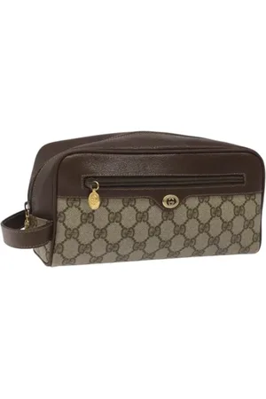Gucci Pre-owned, Kobieta, Beżowy, ONE SIZE, Skóra, Pre-owned Leather clutches