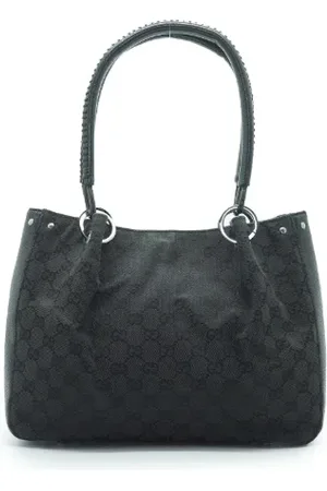 Gucci Pre-owned, Kobieta, Czarny, ONE SIZE, Skóra, Pre-owned Canvas handbags