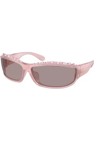 Swarovski Akcesoria, Kobieta, Różowy, ONE SIZE, Autentyczne Okulary z Najwyższą Jakością