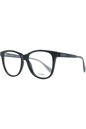 Max&Co. Akcesoria, Kobieta, Czarny, ONE SIZE, Czarne Okulary Optyczne Damskie Styl Okrągły