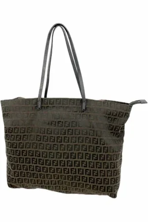 Fendi Pre-owned, Kobieta, Czarny, ONE SIZE, Nylon, Pre-owned Canvas fendi-bags