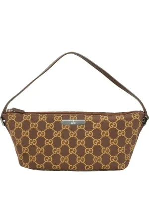 Gucci Pre-owned, Kobieta, brązowy, ONE SIZE, Pre-owned Canvas gucci-bags
