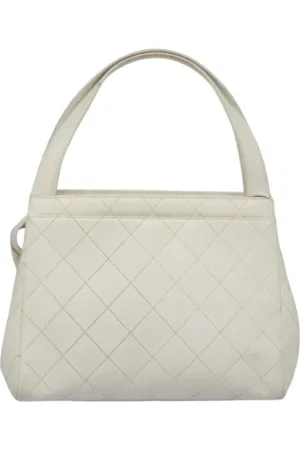 CHANEL Pre-owned, Kobieta, Biały, ONE SIZE, Skóra, Pre-owned Skórzane torebki