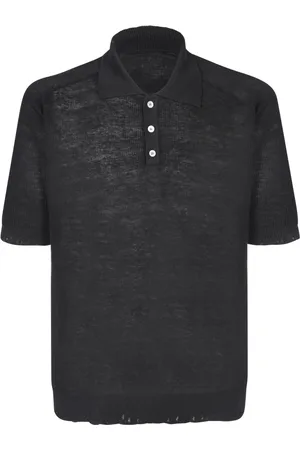Atomofactory Koszulki, Mężczyzna, Czarny, M, Czarna Koszulka Polo Nowoczesny Styl