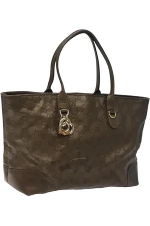 Gucci Pre-owned, Kobieta, brązowy, ONE SIZE, Skóra, Pre-owned Leather gucci-bags
