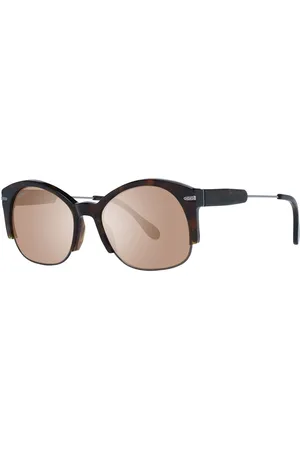Serengeti Akcesoria, unisex, brązowy, ONE SIZE, Brązowe Unisex Okulary Przeciwsłoneczne Polaryzacyjne Okrągłe