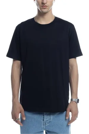 Norse projects Koszulki, Mężczyzna, Czarny, M, Johannes Norse Logo T-Shirt